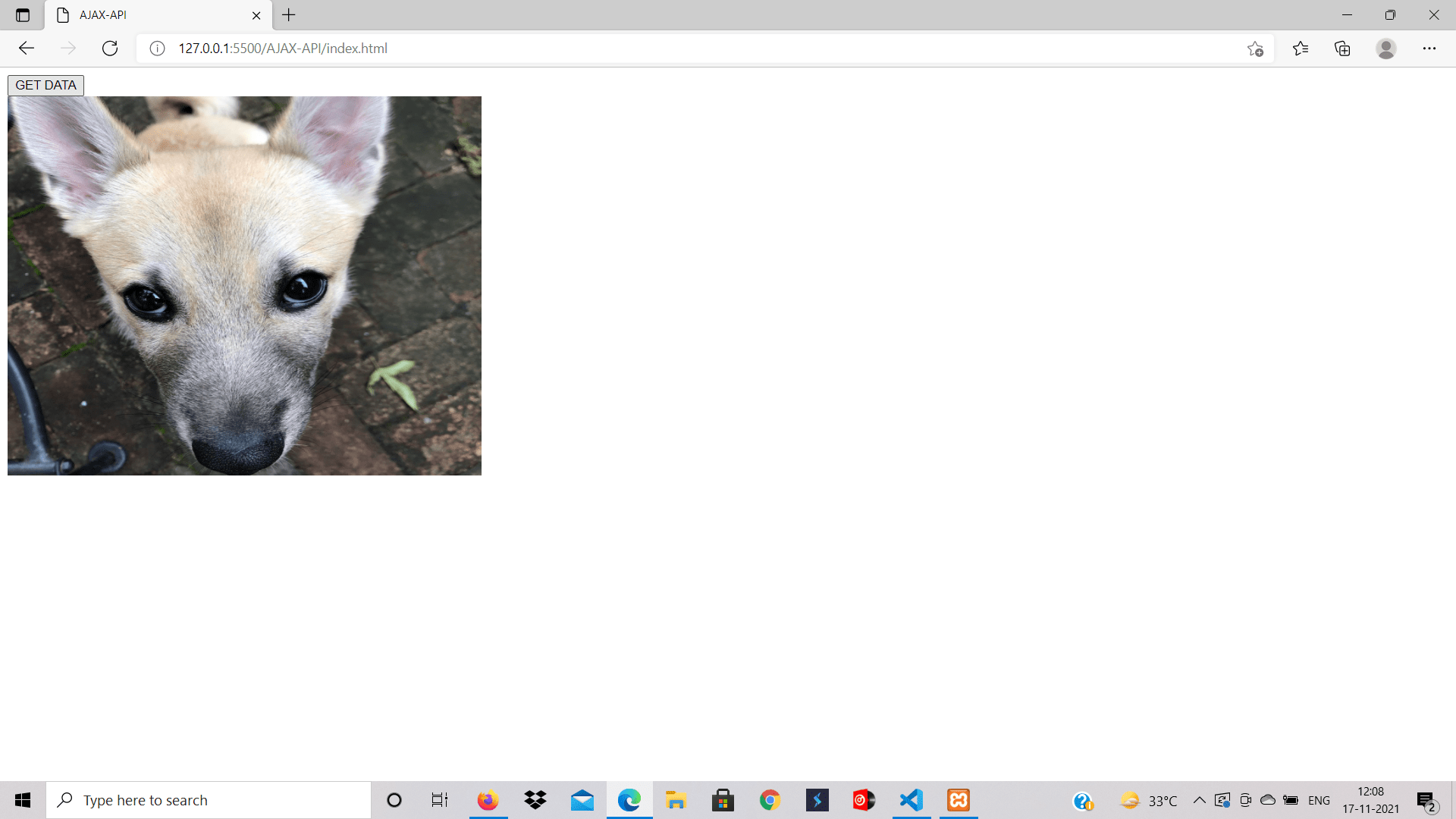 GitHub rutu21web/AJAXAPI A SIMPLE AJAXAPI example Used DOGAPI (https//dog.ceo/dogapi/)