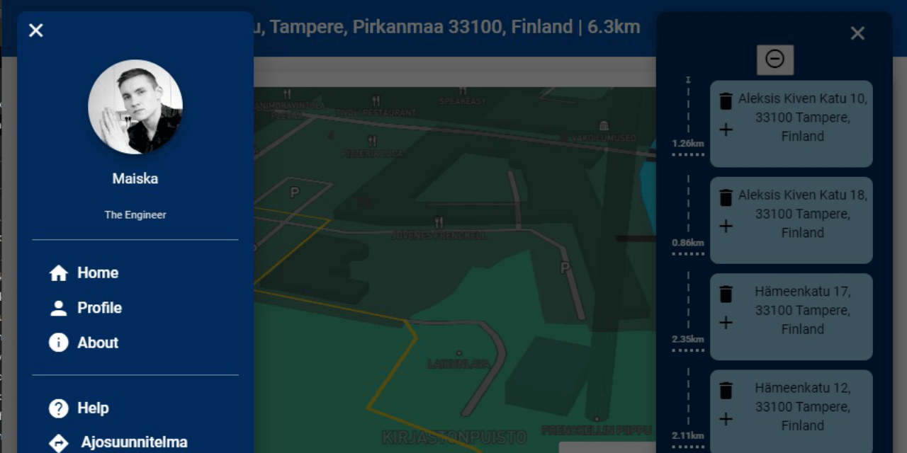 GitHub Maiska123/distanceloggermapbox Angular based vehicle