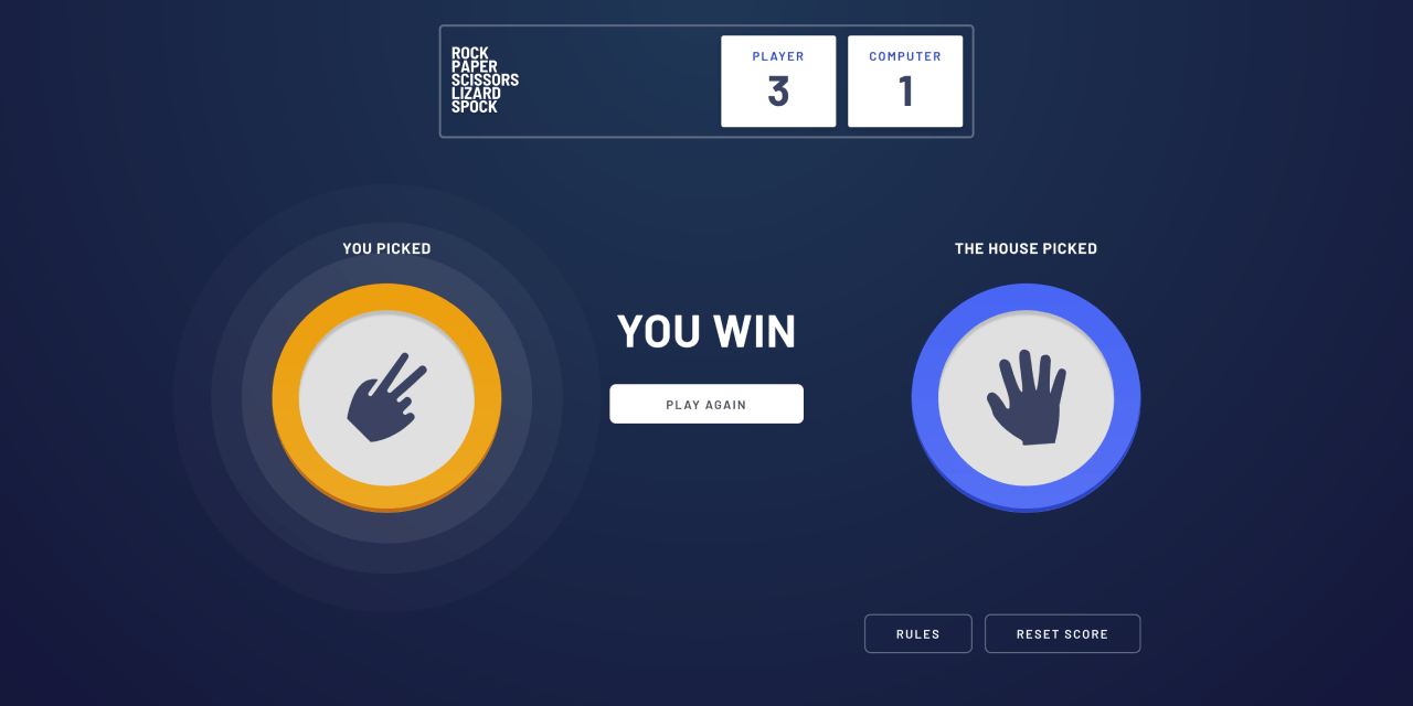 GitHub markteekman/rockpaperscissorsgame Frontend Mentor