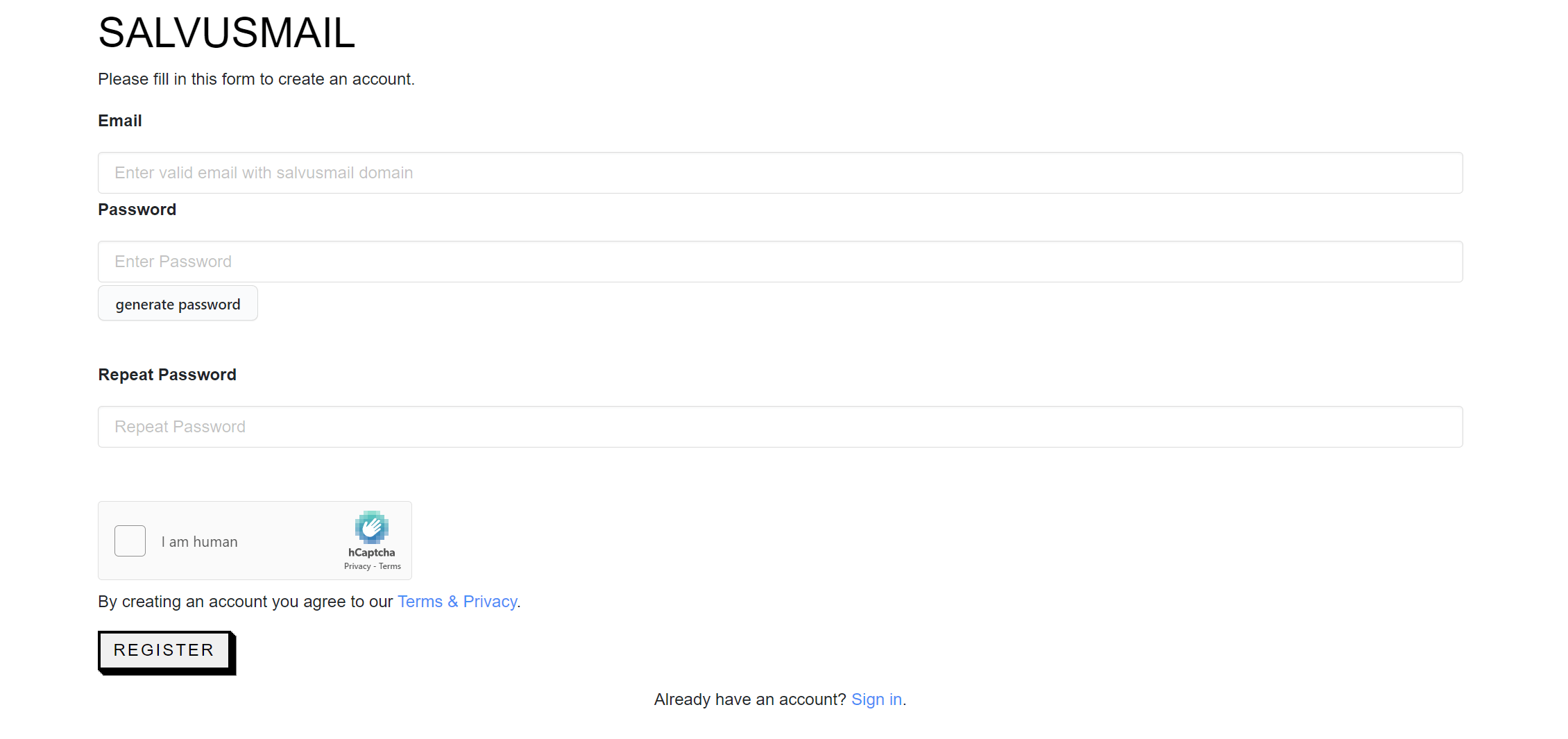 GitHub chsaiujwal/miab_registration_page registration page for mail