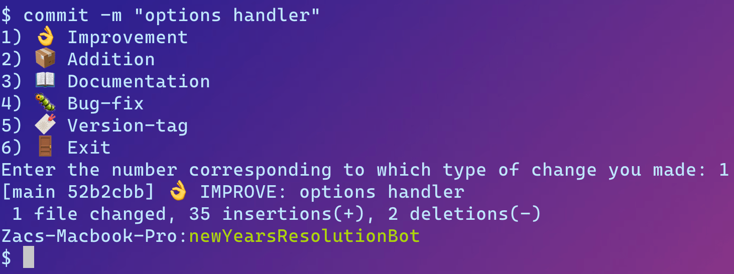 GitHub Label and emojify git commits
