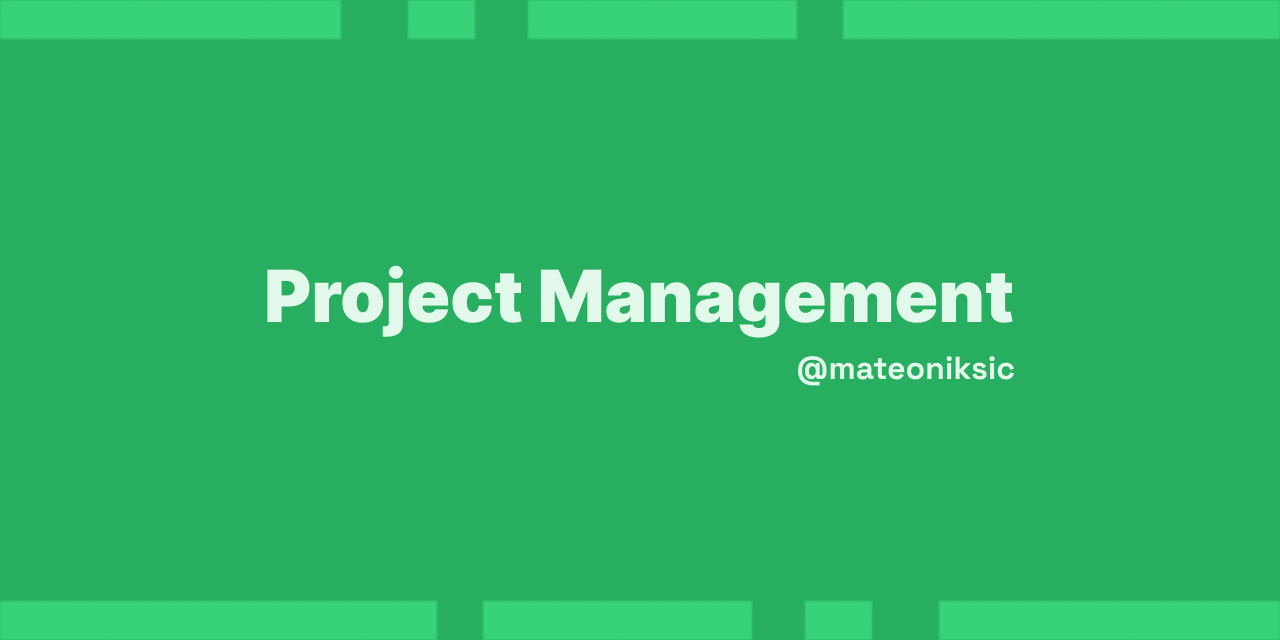 GitHub mateoniksic/projectprojectmanagement webbased project