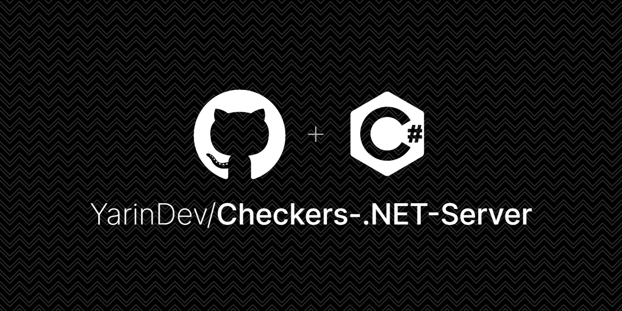 GitHub Checkers Game Server side
