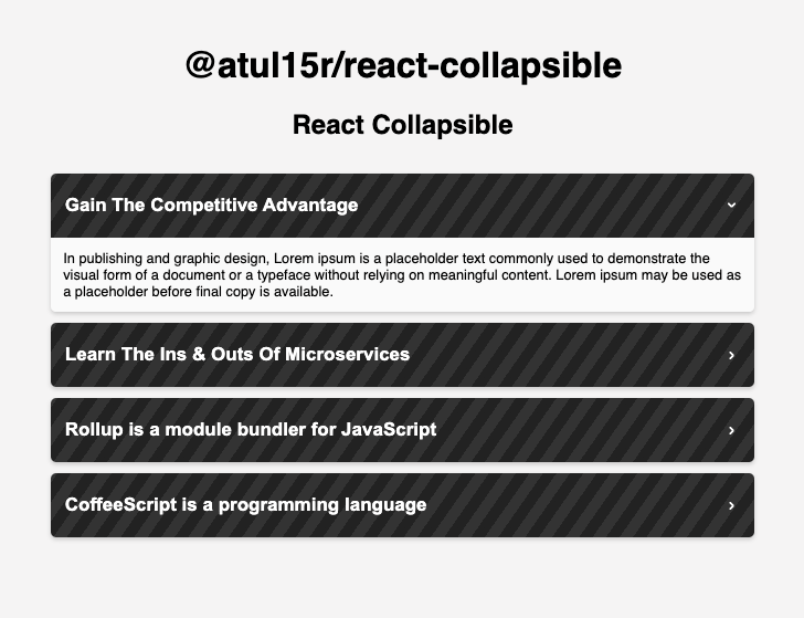 reactcollapsible · GitHub Topics · GitHub