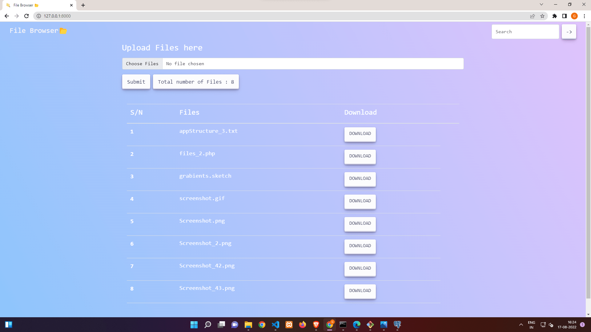 FileBrowserFileManagerdjango/db.sqlite3 at main · ganesh070723