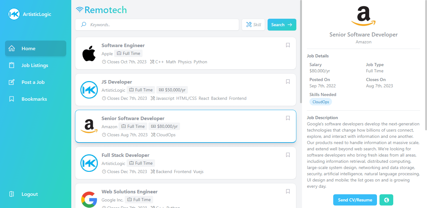 GitHub - artisticLogicMK/Remotech: Remotech is a comprehensive job
