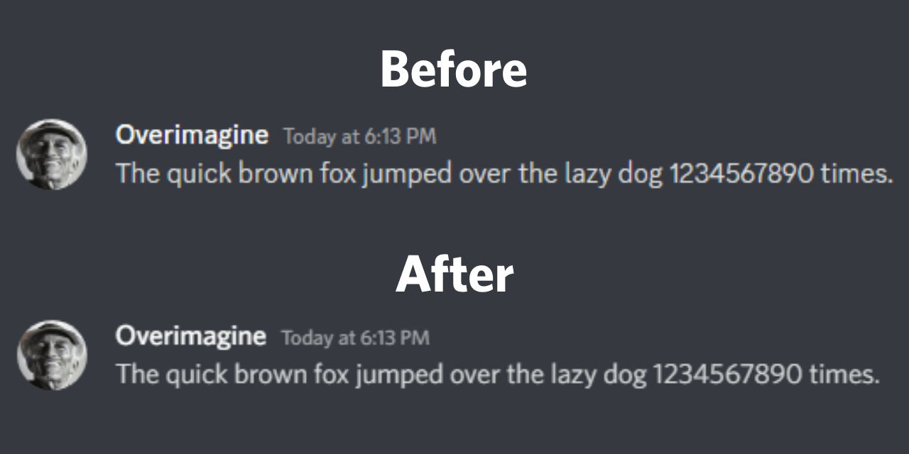 GitHub Overimagine1/olddiscordfont CSS to revert Discord's font
