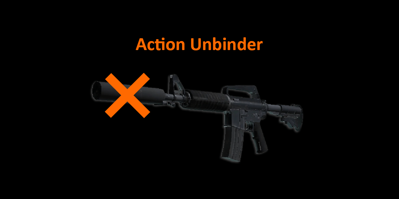 GitHub Slowline/CSGOM4A1SUnbinder Unbinds right click action if