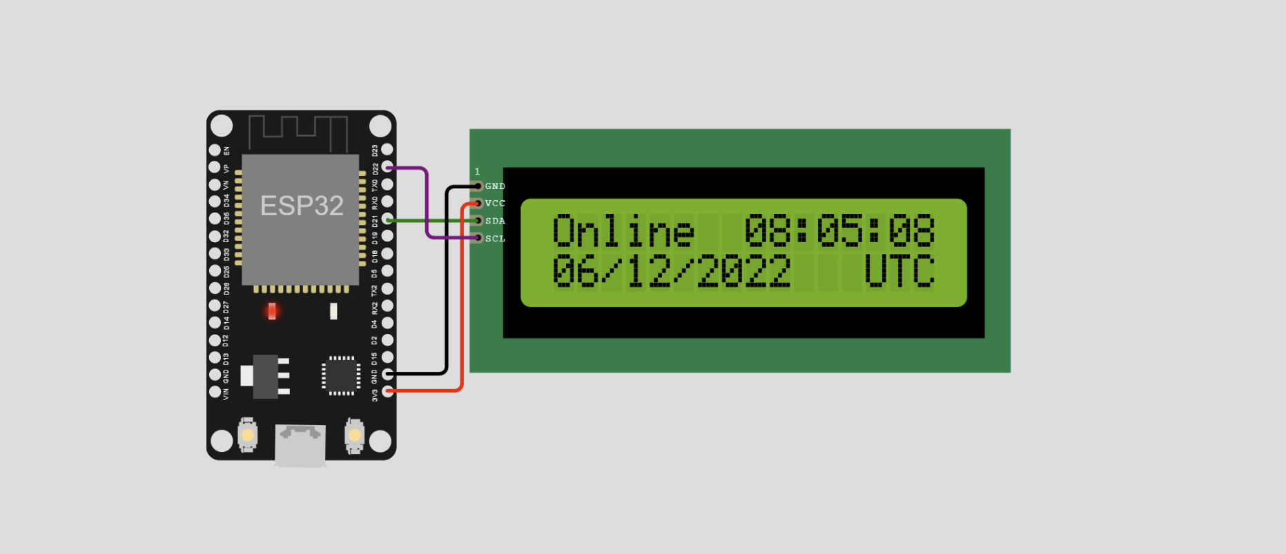 GitHub wokwi/esp32ntpclock ESP32 NTP Clock Example (using Platform IO)