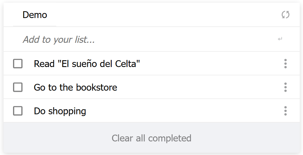 GitHub paulsaenzsucre/ToDoList To Do List is a single page web app that lets users manage a