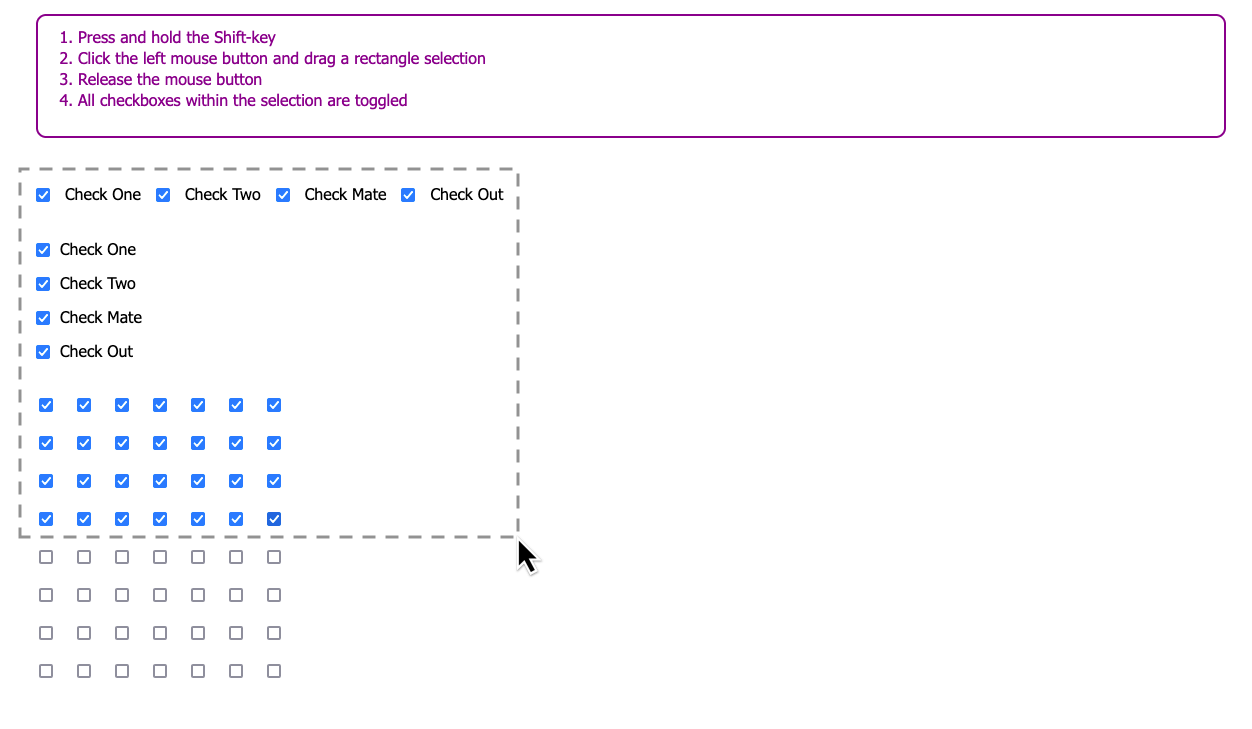 GitHub Gru80/extensioncheckboxSelector Firefox addon which allows