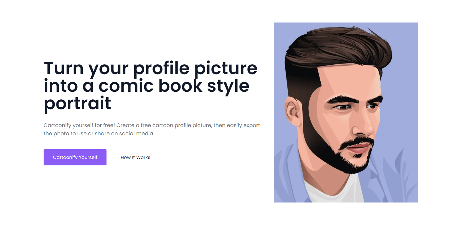 GitHub Turn your profile picture into a comic