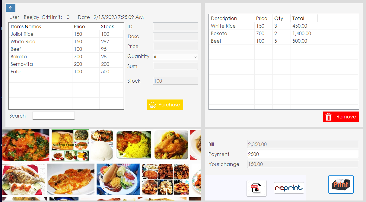 GitHub Restaurant point of sale (POS System) is a