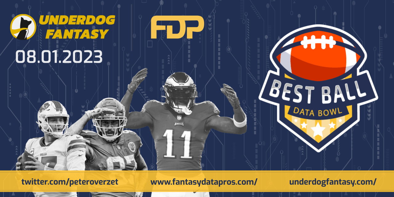 GitHub fantasydatapros/bestballdatabowl 1st Annual Best Ball Data