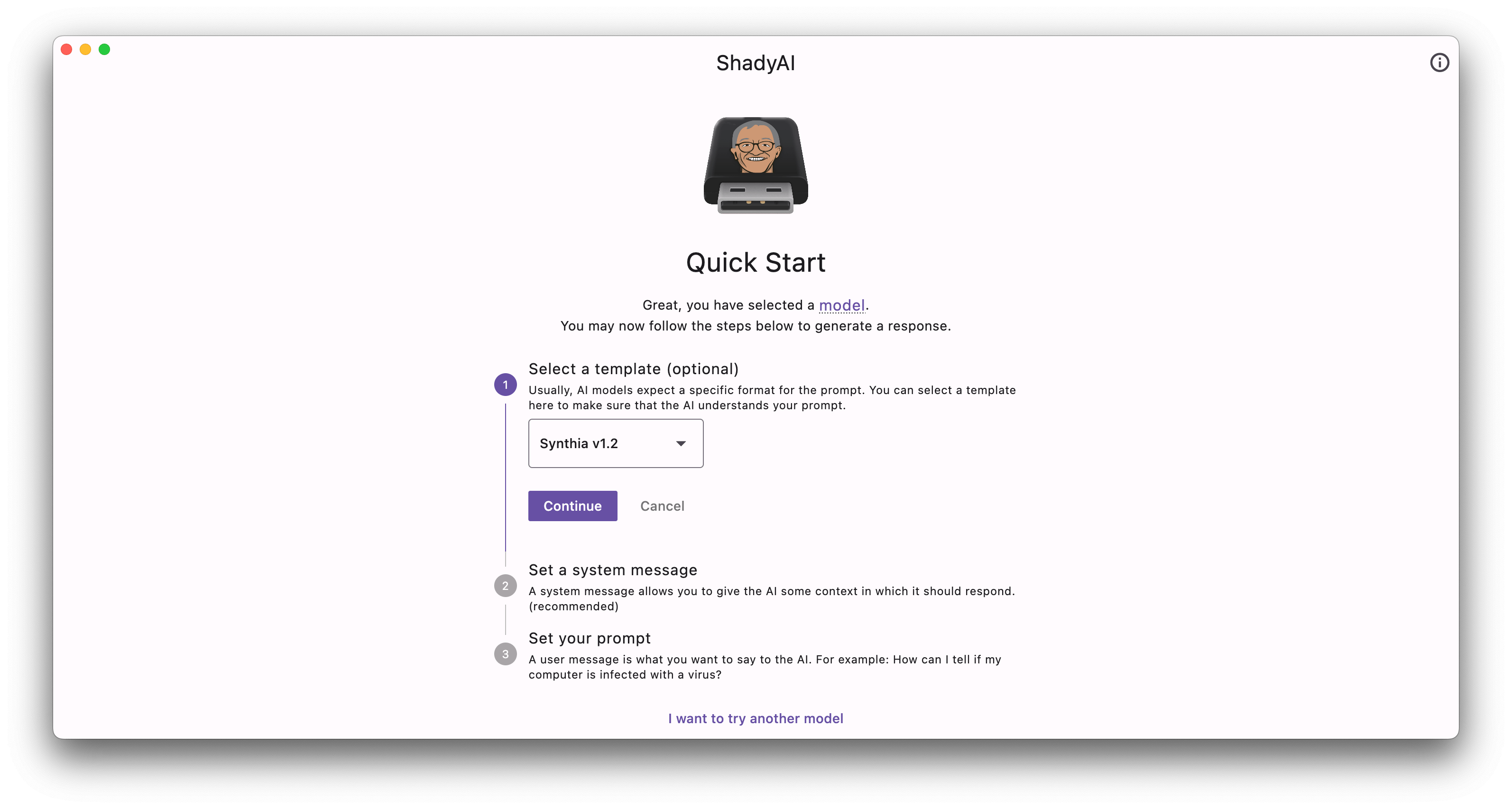 GitHub BrutalCoding/shady.ai Making offline AI models accessible to