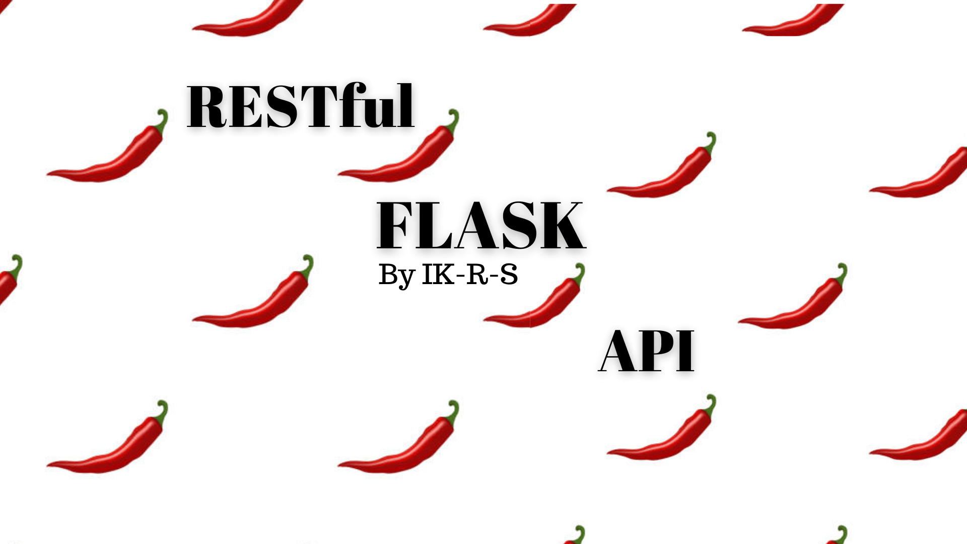 GitHub IKRS/RESTfulFlaskAPI Interface de Programação de