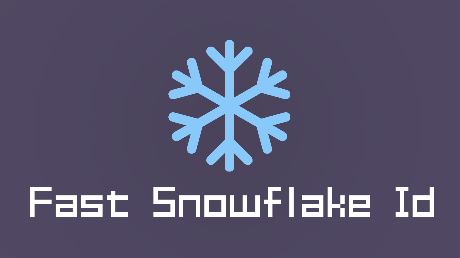 snowflakeid · GitHub Topics · GitHub
