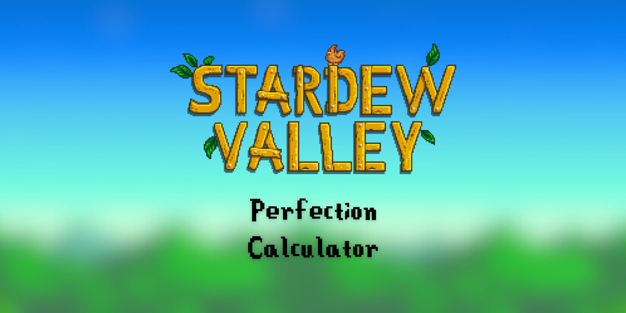 GitHub BrandonEchols04/stardewperfection It's a simple "Stardew