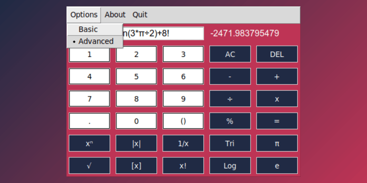 GitHub froudx/simpletkinteroopcalculator python oop calculator