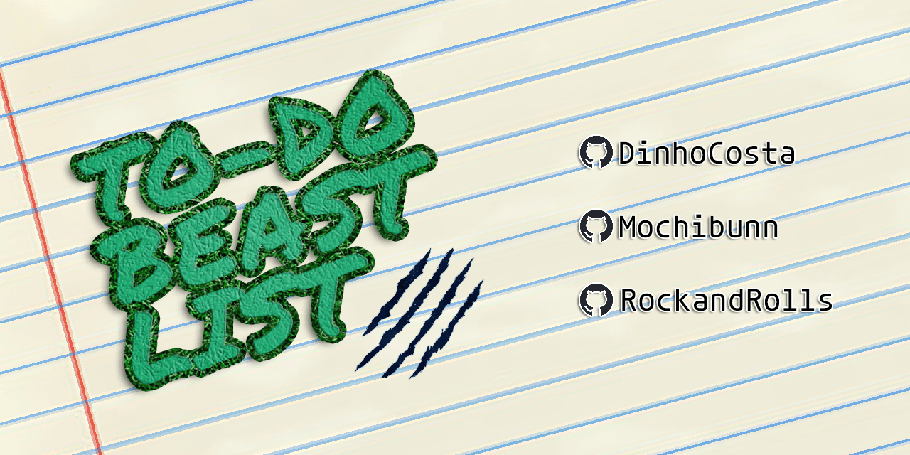 GitHub Mochibunn/ToDoBeastList A simple todo list made using JS and
