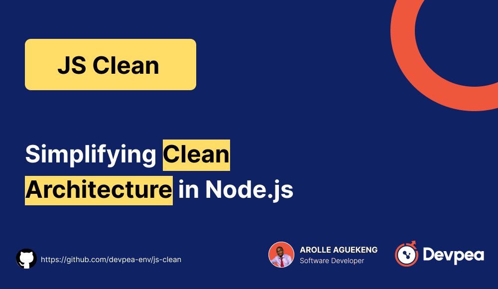 GitHub devpeaenv/jsclean Transform your Node.js architecture with