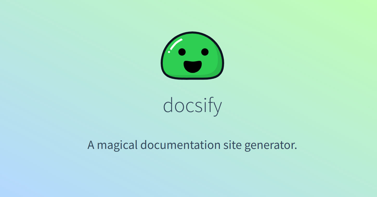 GitHub docsifyjs/docsify 🃏 A magical documentation site generator.