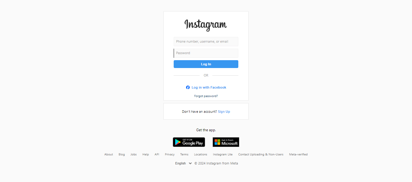 GitHub - tejazmali/instagram-login-clone: A simple clone of Instagram's
