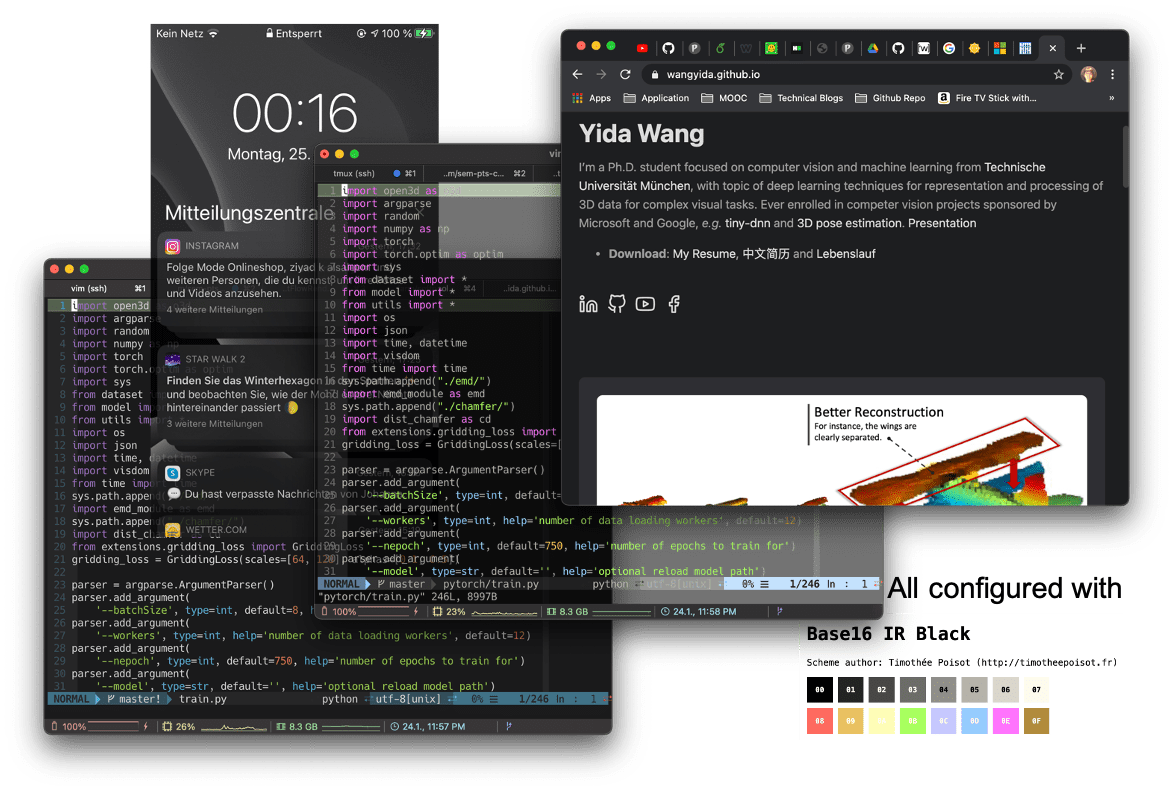 GitHub - wangyida/terminal-themes: rc files for vim, tmux, iterm and zsh