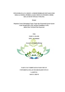 Pengembangan E-Modul Android Berbasis Metakognisi Sebagai Media Pembelajaran Biologi Peserta Didik Kelas Xii Di Tingkat Sma/Ma - Raden Intan Repository