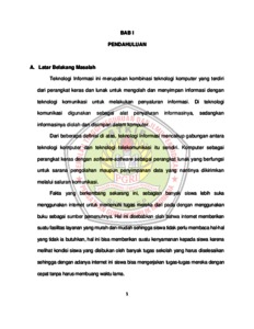 Pengaruh Teknologi Internet Terhadap Prestasi Belajar Siswa Kelas Ix Di Smp Negeri 4 Sumenep Tahun Pelajaran 2014 / 2015 - Repositori Stkip Pgri Sumenep