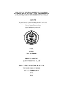 Strategi Travel Arminareka Perdana Cabang Pekanbaru Dalam Menarik Calon Jamaah Haji Dan Umrah Ditinjau Dari Persfektif Ekonomi Islam - Universitas Islam Negeri Sultan Syarif Kasim Riau Repository