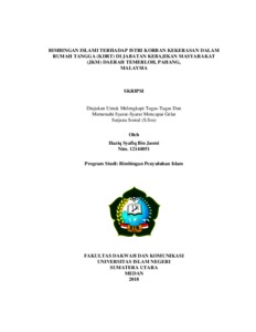 Bimbingan Islami Terhadap Istri Korban Kekerasan Dalam Rumah Tangga (Kdrt) Di Jabatan Kebajikan Masyarakat (Jkm) Daerah Temerloh, Pahang, Malaysia - Repository Uin Sumatera Utara