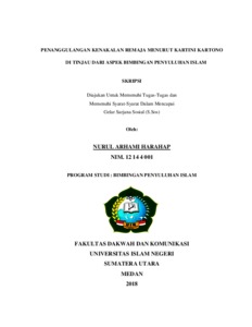 Penanggulangan Kenakalan Remaja Menurut Kartini Kartono Di Tinjau Dari Aspek Bimbingan Penyuluhan Islam. - Repository Uin Sumatera Utara