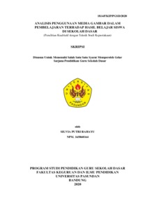 Analisis Penggunaan Media Gambar Dalam Pembelajaran Terhadap Hasil Belajar Siswa Di Sekolah Dasar (Penelitian Kualitatif Dengan Teknik Studi Kepustakaan) - Repo Unpas