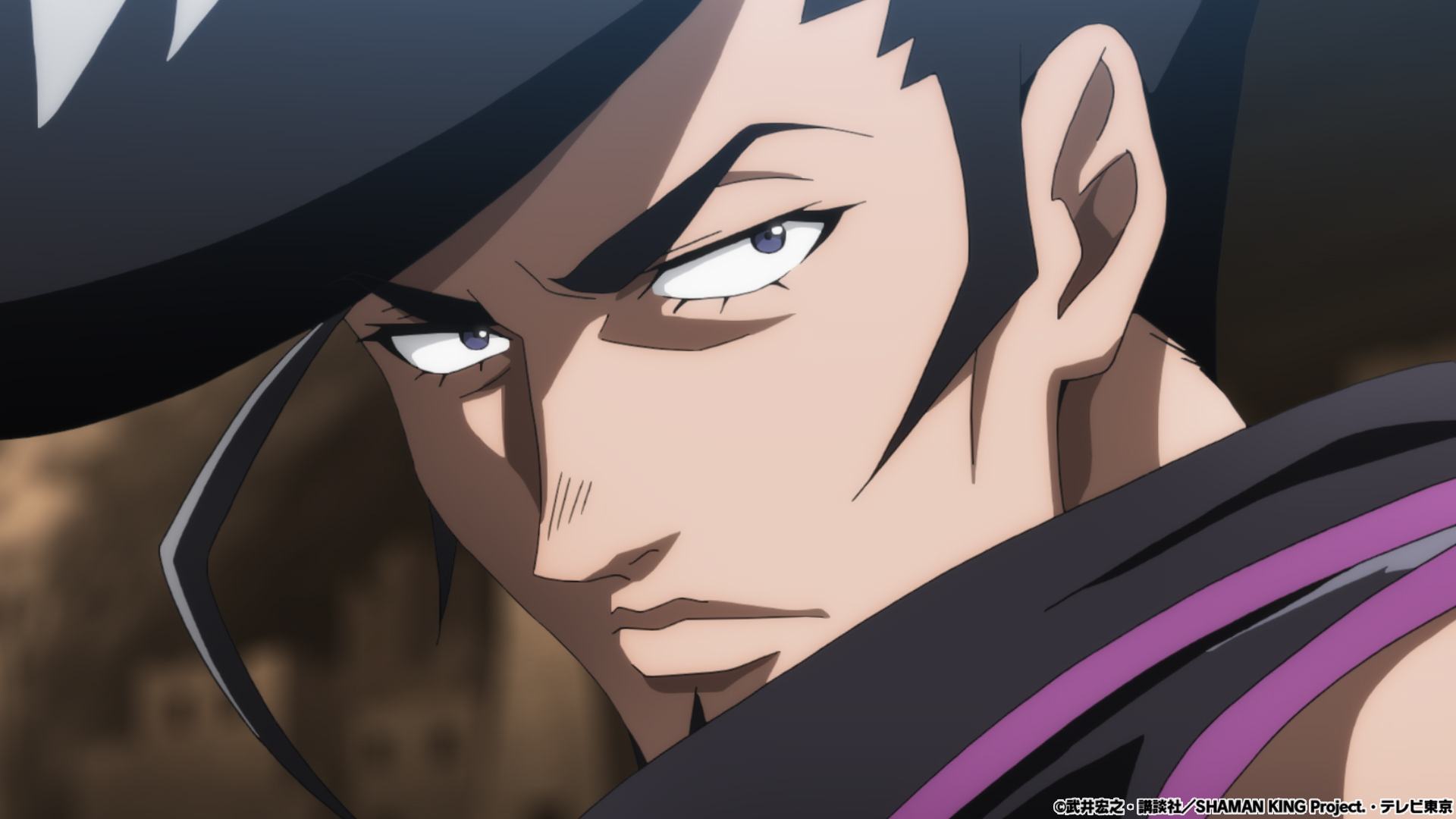 Yoh and the others finally arrive at the Patch Village, Mesa Verdede