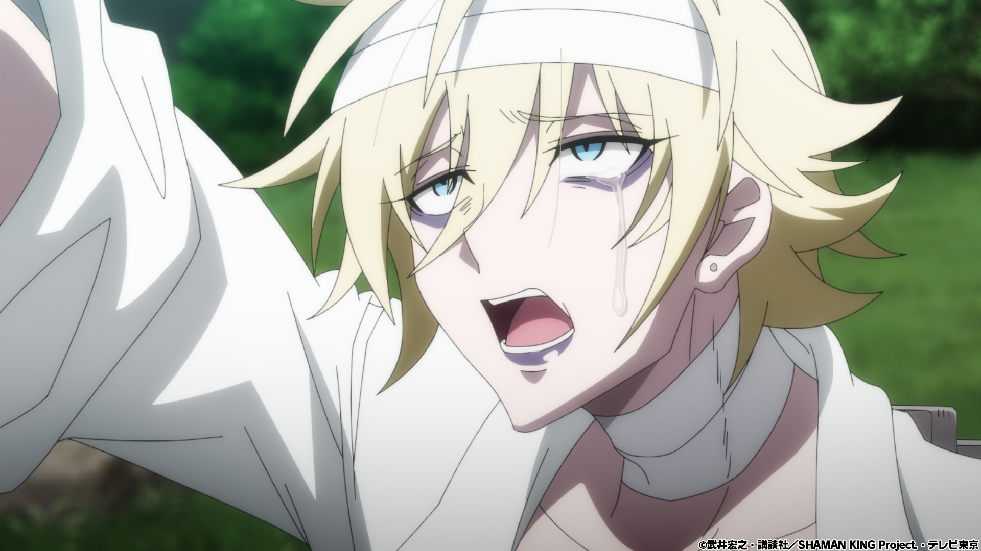 Yoh and the others receive an unexpected proposal from Faust VIII