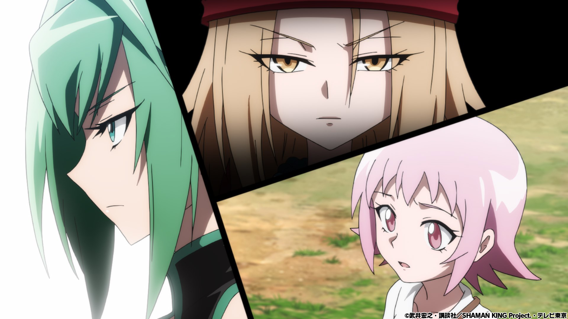 What interrupted the battle with Anna, Tamao and Tao Jun vs. HanaGumi