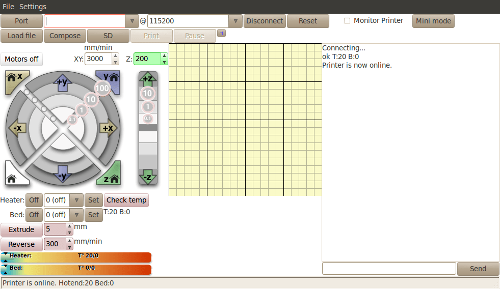 Printrun RepRap