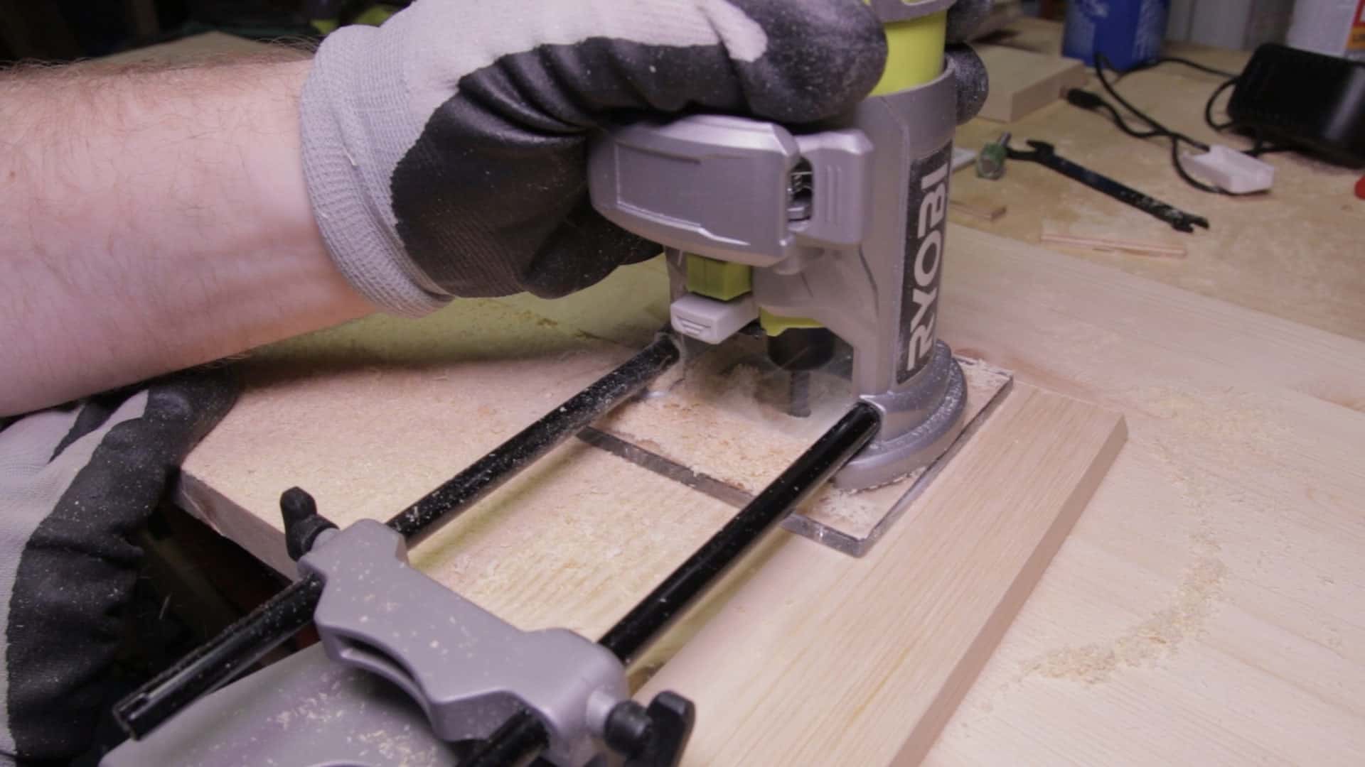 Review of Ryobi 18V Cordless Router - With video - REPREVMAKE