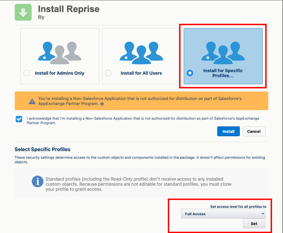 Reprise Salesforce Canvas Embedded App Reprise