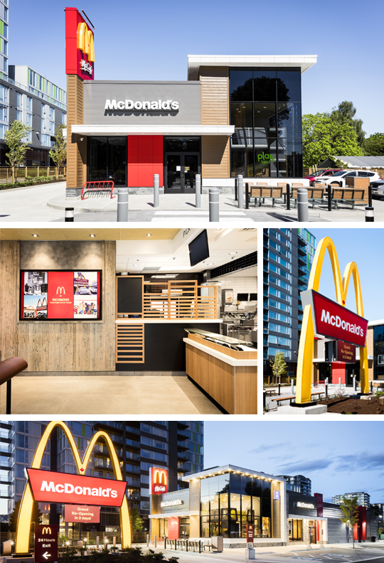 McDonald’s 50th Anniversary Reprise Architecture