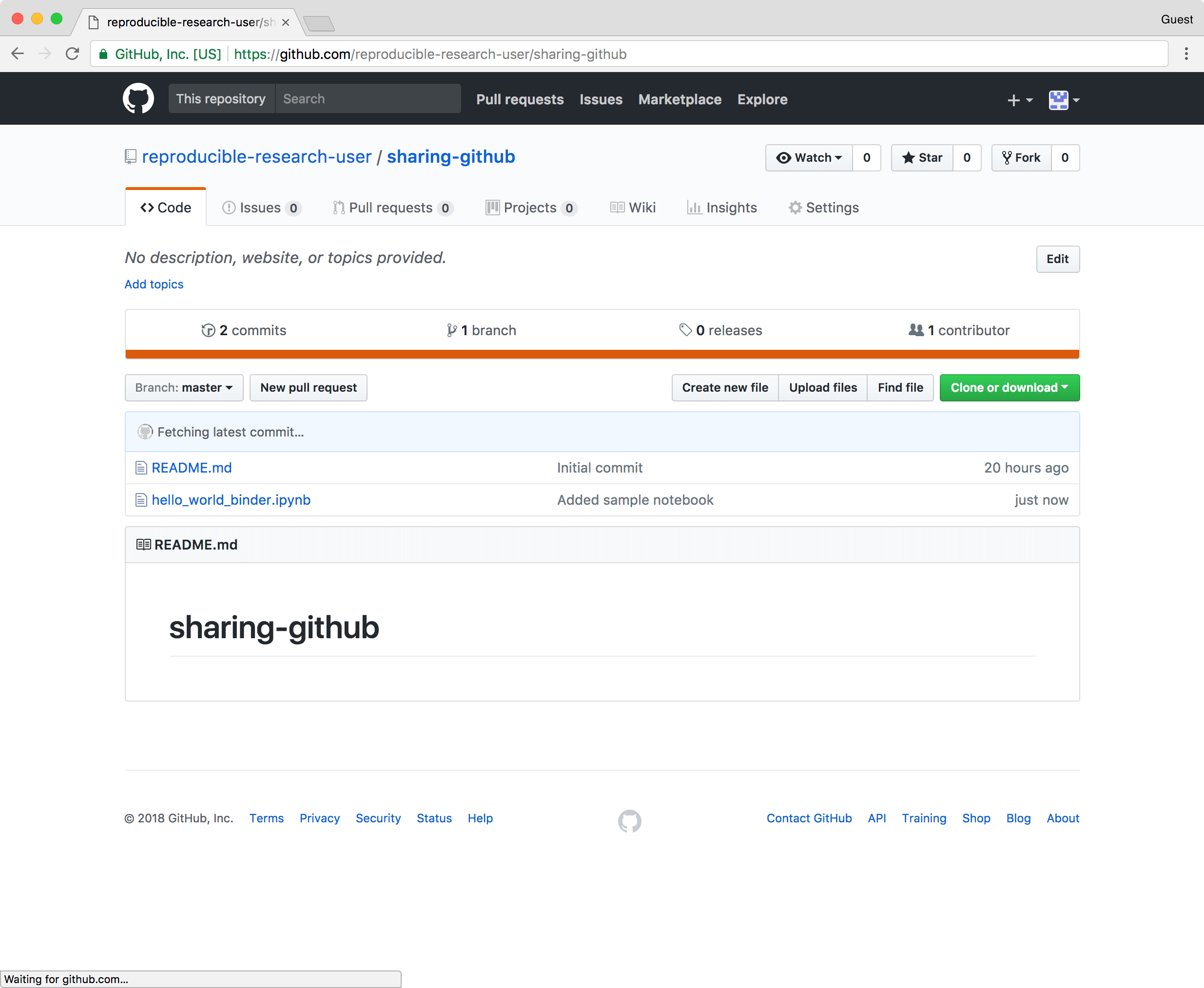 Sharing Jupyter Notebooks Sharing Jupyter Notebooks using GitHub