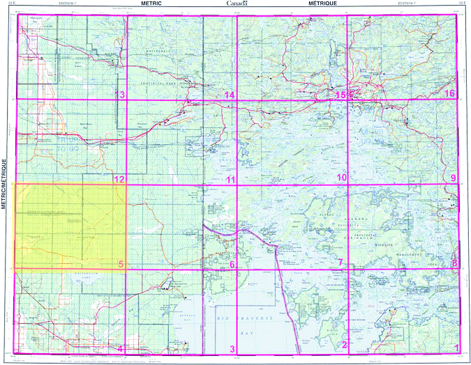 52E05 WHITEMOUTH RIVER Repromap Ltd.