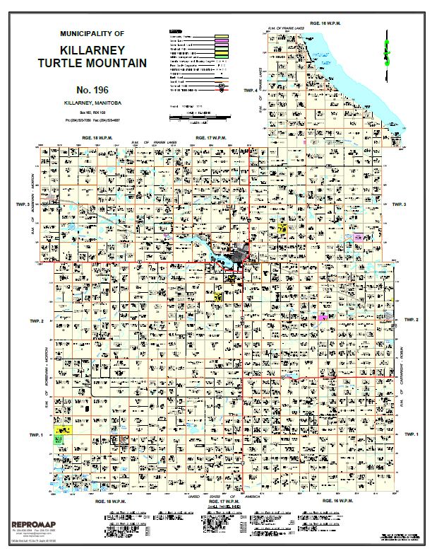 196 KILLARNEYTURTLE MOUNTAIN Repromap Ltd.