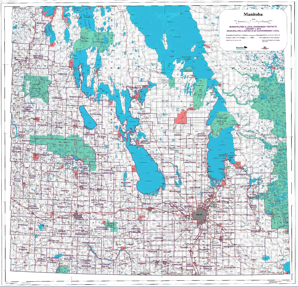 M500M Municipalities of Southern Manitoba Repromap Ltd.