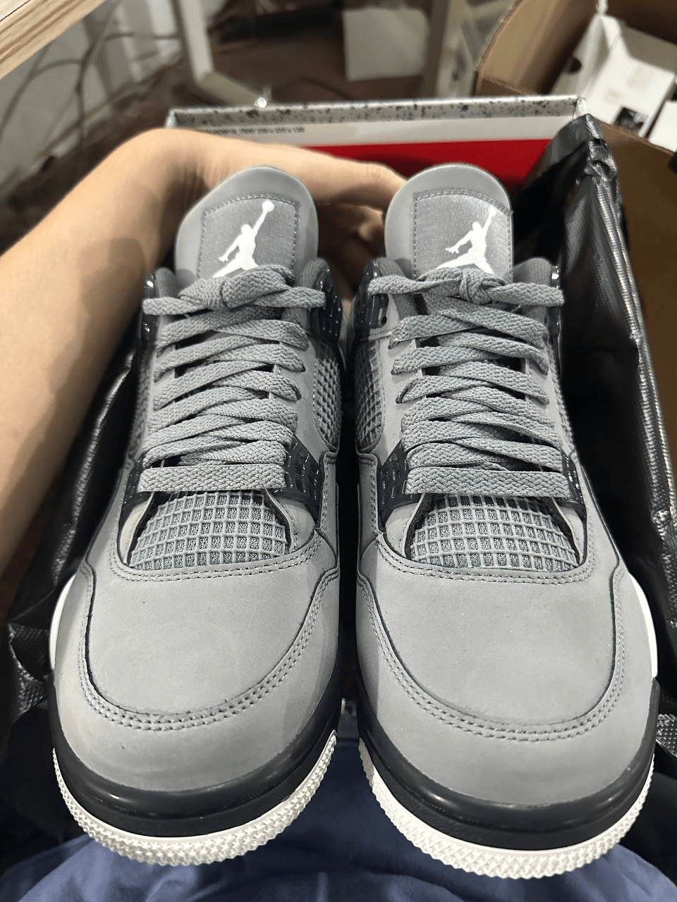 Air Jordan 4 Retro Cool Grey replica Reps Killer