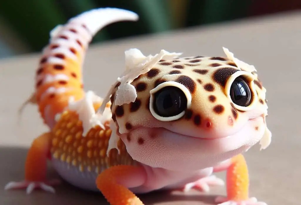 Leopard Gecko Shed Stuck On Head What To Do