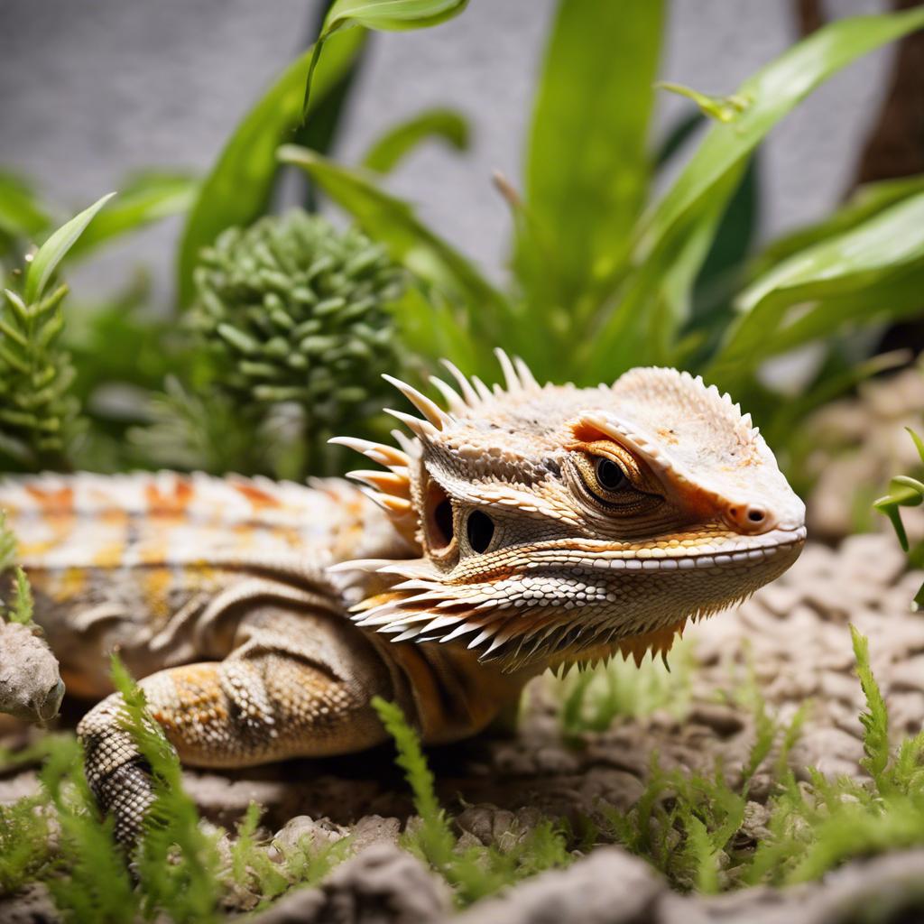Transform Your Bearded Dragon Tank with Lively Live Plants