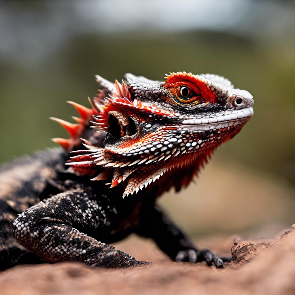 Exploring the Fascinating World of Red and Black Bearded Dragons A