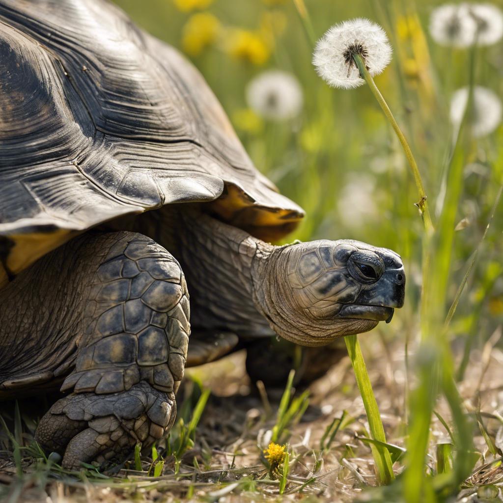 do tortoises eat dandelions